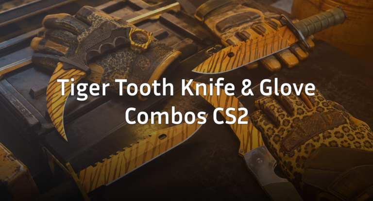 Best Tiger Tooth Knife and Glove Combos in CS2